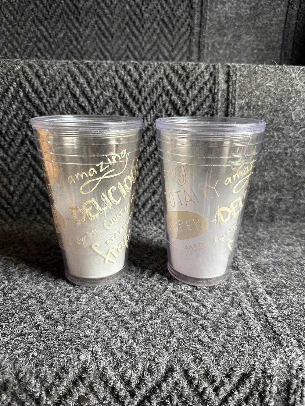 Starbucks Coffee Plastic Reusable Cold Cup Tumblers